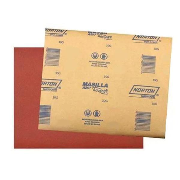 Imagem de Lixa Para Massa 225x275mm GR36 Norton A 257 66261188049