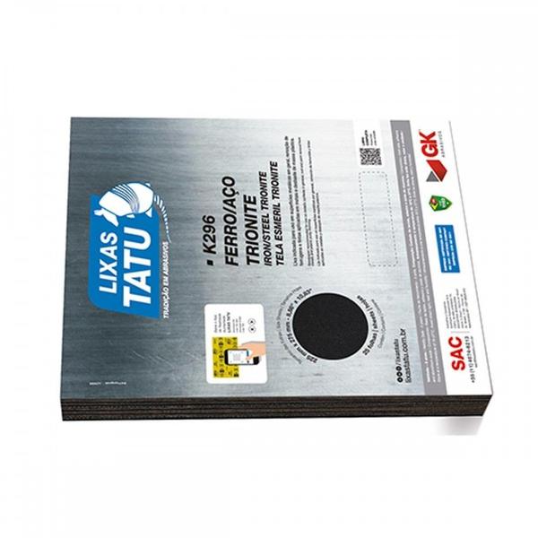 Lixa Tatu Gk Ferro 60 C/25 Imagem de Lixa Tatu Gk Ferro 60 C/25