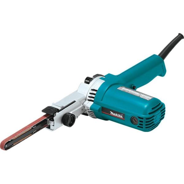 Imagem de Lixadeira de Cinta 9MM 3/8'' 500W Com Braço Extensor e Lixa Adaptável a Coletor 9032 220V Makita