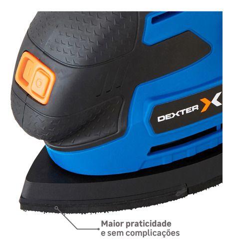 Imagem de Lixadeira Delta 140x80mm 220w Profissional 220v - Dexter