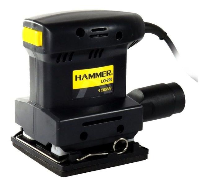 Imagem de Lixadeira Orbital 1/4 De Lixa Hammer 135w 12000 Rpm LO-200 127 v