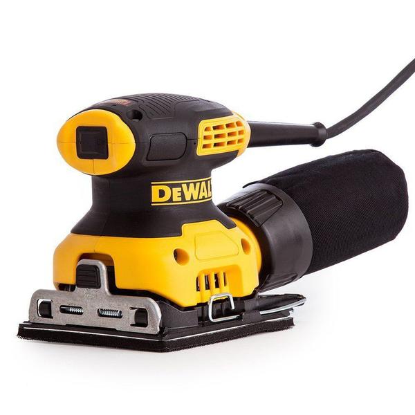 Lixadeira orbital 230 watts 112 x 112 mm com coletor de pó - DWE 6411 DeWalt