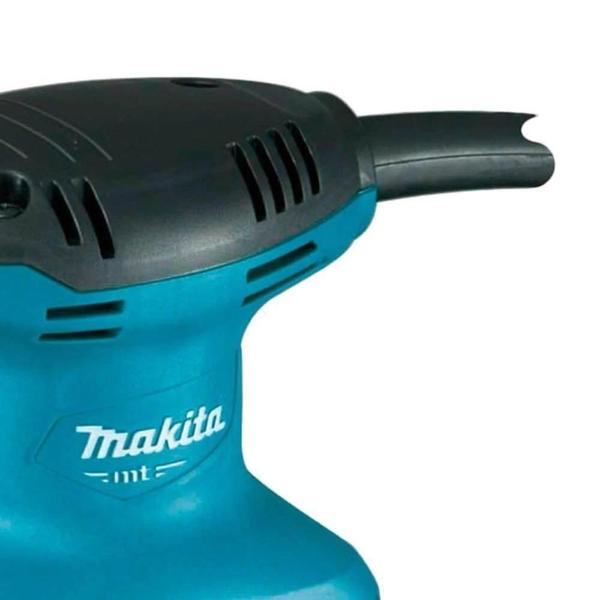 Imagem de Lixadeira Orbital Industrial 180W Ideal para Madeira MDF Com 6 Lixas M9200B 220V Makita