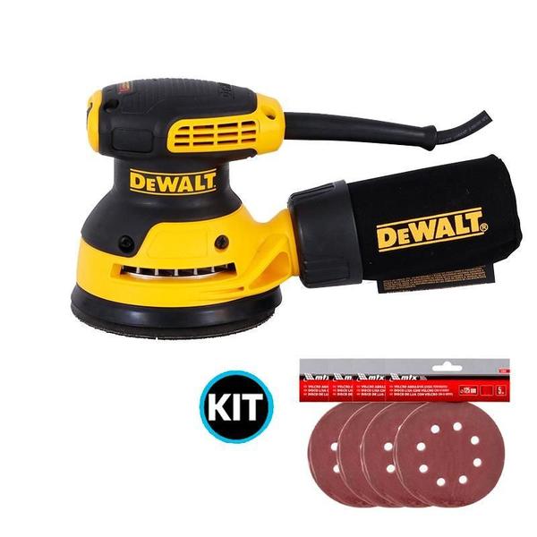 Imagem de Lixadeira Roto Orbital 5 Dewalt Dwe6421-B2 220V + Kit 20