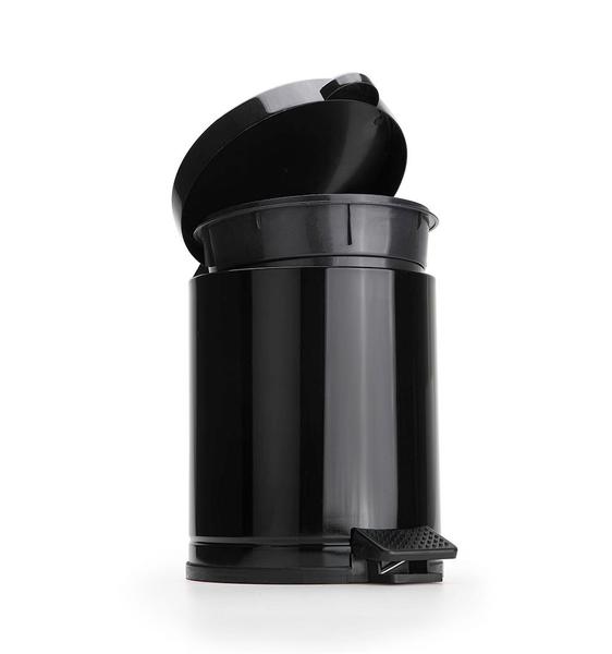 Lixeira 5 Litros Aço Inox Para Cozinha Banheiro Escritório C/Cesto Interno Removível - viel Imagem de Lixeira 5 Litros Aço Inox Para Cozinha Banheiro Escritório C/Cesto Interno Removível