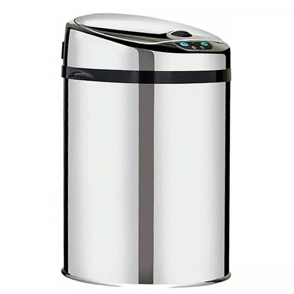 Lixeira Automática Inox 42 Lts Premium Sensor Banheiro Kzi - Kazalinda Lixeira Automática Inox 42 Lts Premium Sensor Banheiro Kzi - Kazalinda