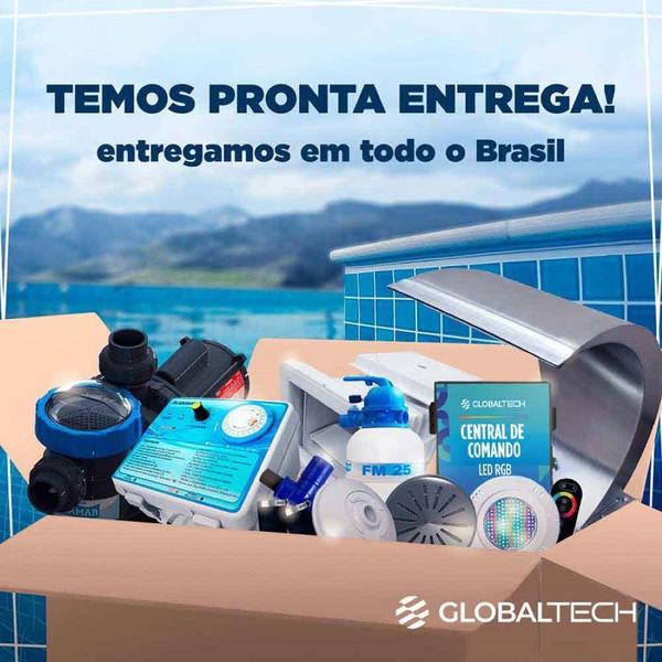 Imagem de Lixeira Branca 50 Litros com Pedal