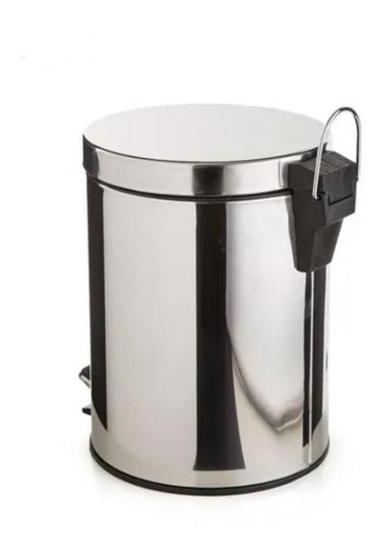 Imagem de Lixeira Cozinha/Banheiro Inox Pedal 3 Litros