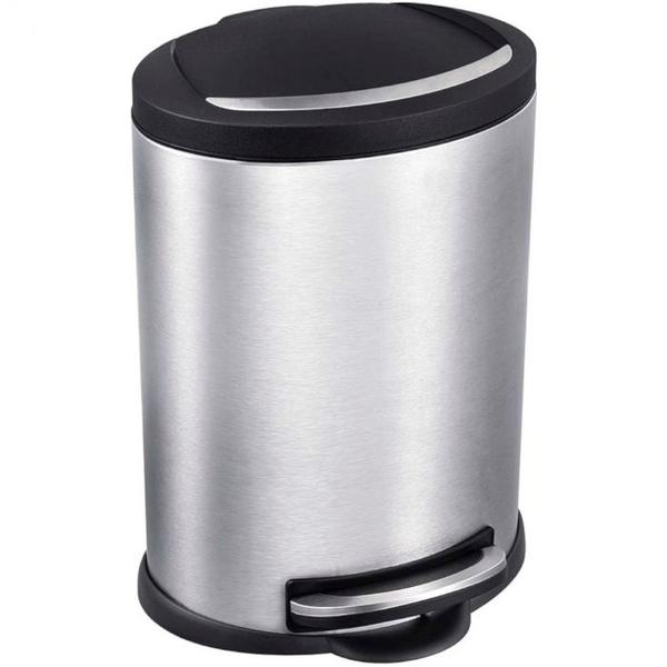 Imagem de Lixeira inox 12 litros onix 008231