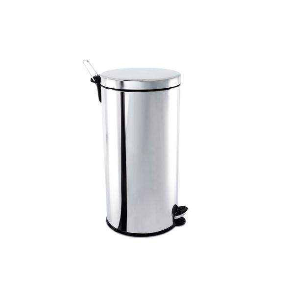 Imagem de Lixeira Inox com Pedal e Balde 30L Brinox Ref.3040/205 