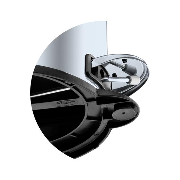 Lixeira Inox Com Pedal E Balde 5L Ref. 3040/202 - Brinox Imagem de Lixeira Inox Com Pedal E Balde 5L Ref. 3040/202