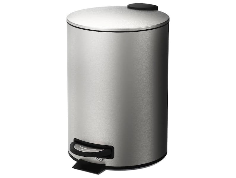 Lixeira Inox com Tampa com Pedal 5L Brinox Spin