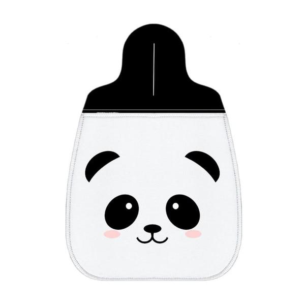 Imagem de Lixeira Lixinho Carro Panda Fofo Branco