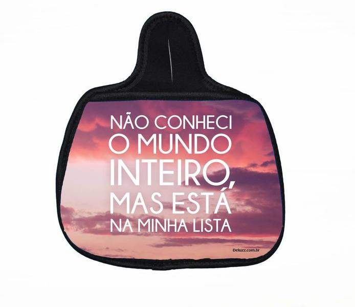 Imagem de Lixeira Para Carro Neoprene Lixo Car Personalizado Não Conheci o Mundo