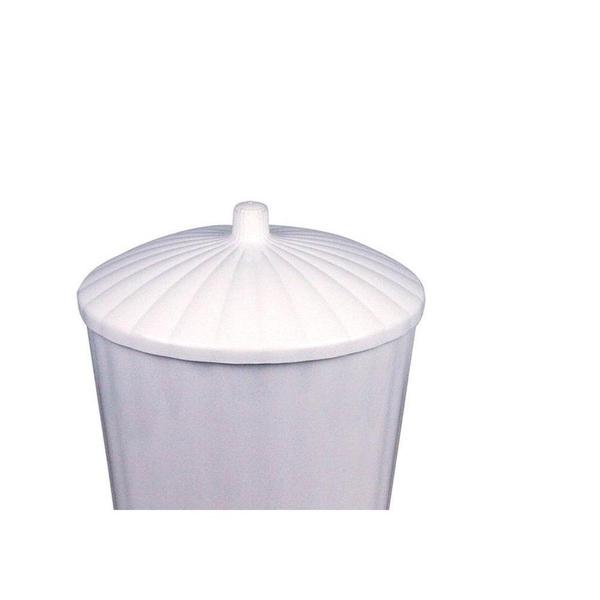 Imagem de Lixeira Plastica Daivak 4,5 Litros Branco   167W