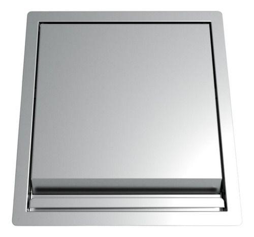 Imagem de Lixeira Retro 5 L Aço Inox Balde Interno Lixeira De Embutir