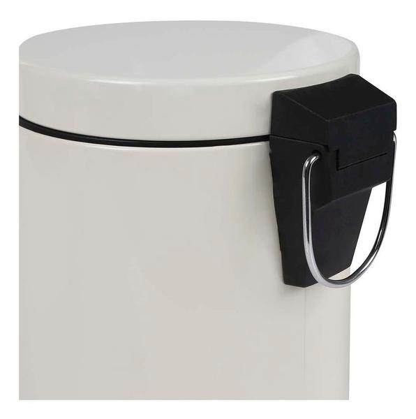 Lixeira Retro 5 Litros Bege Mor Imagem de Lixeira Retro 5 Litros Bege Mor
