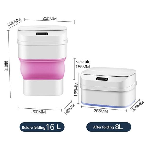 Imagem de Lixeira Smart Com Sensor Tampa Automatica Portatil