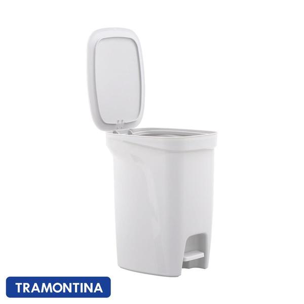 Imagem de Lixeira Tramontina Cozinha Escritório c/ Porta Sacos 10 Lt