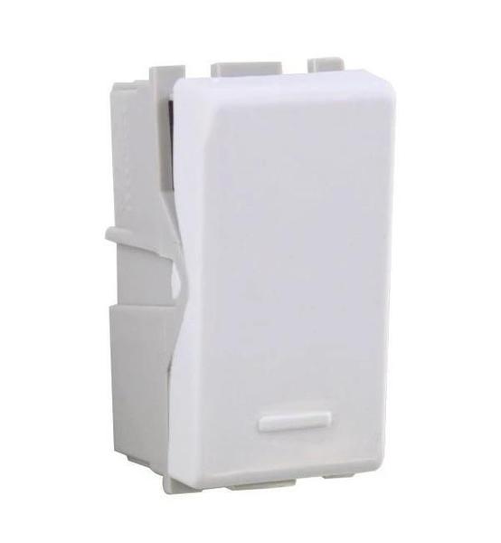 Liz Módulo Interruptor Simples 10a 250v Branco - Tramontina - Tua Casa Ferragem Imagem de Liz Módulo Interruptor Simples 10a 250v Branco - Tramontina