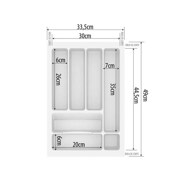 Imagem de LJ-035 - Divisor 335x490mm - 7 separadores