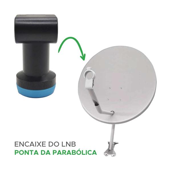 Imagem de Lnb Multiponto Banda Ku Universal Para Antenas - Filtro 5g