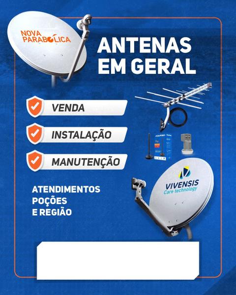 Imagem de Lnbf LNB Banda Ku Duplo Universal Para Antena Digital Vivensis