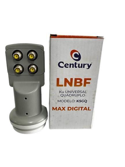 Imagem de Lnbf Quadruplo Century 4 Saídas Universal Full Hd Max