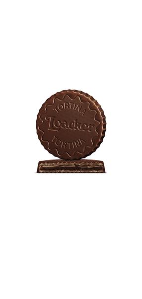 Imagem de LOACKER - TORTINA TRIPLE CHOCOLATE - WAFER COM CREME DE CACAU E CHOCOLATE MEIO AMARGO - 63g