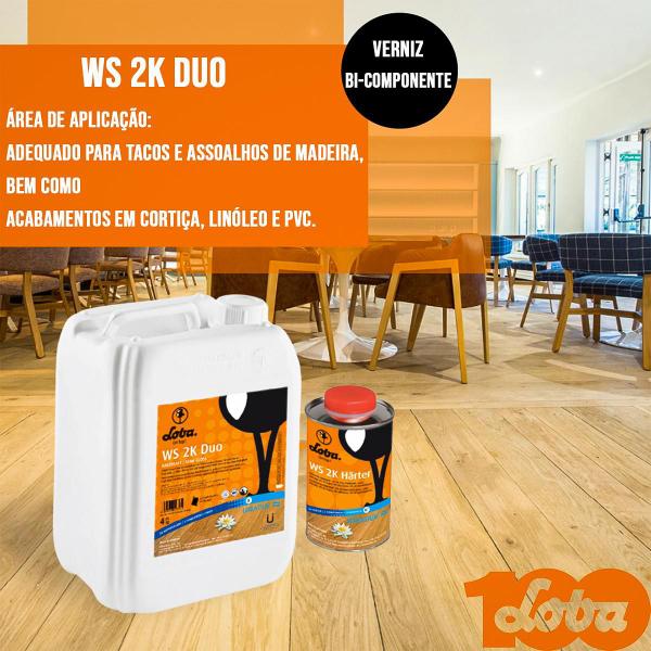 Imagem de Loba Ws 2k Duo 5 Litros Bicomponente Acetinado