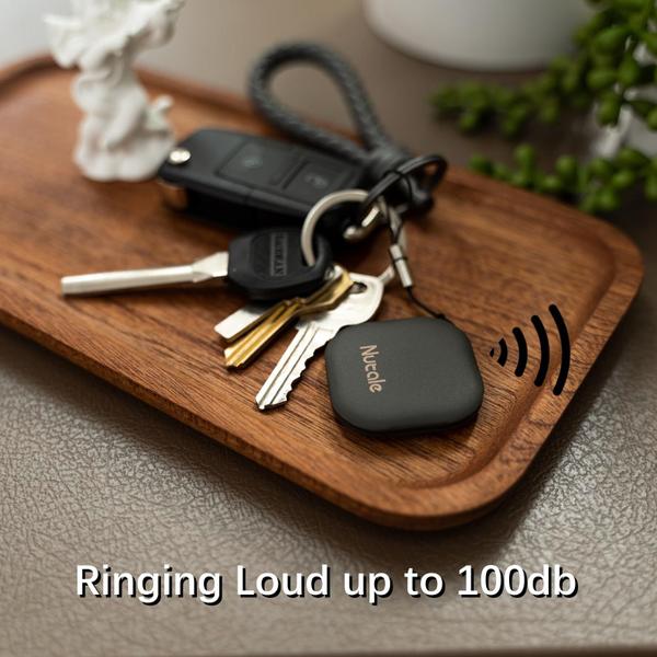 Imagem de Localizador de chaves Nutale Air Cafe 2PCS Bluetooth para iOS com Find My