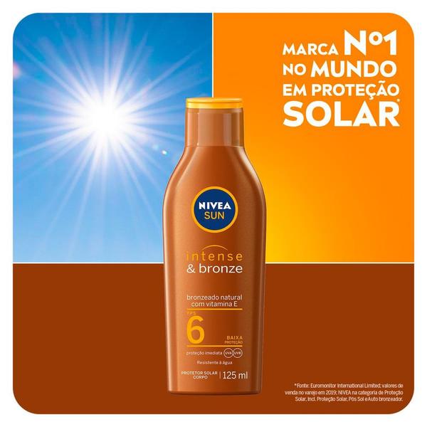 Imagem de Loção Bronzeadora NIVEA Sun Intense & Bronze FPS6