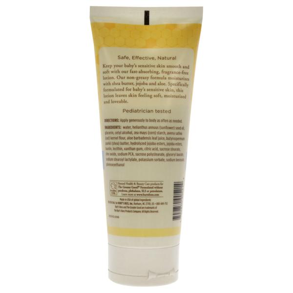 Imagem de Loção Burts Bees Baby Ultra Gentle para crianças 177ml