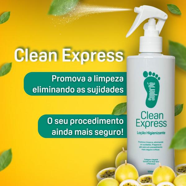 Imagem de Loção Higienizante Clean Express Hidratante Super Pé 500ml