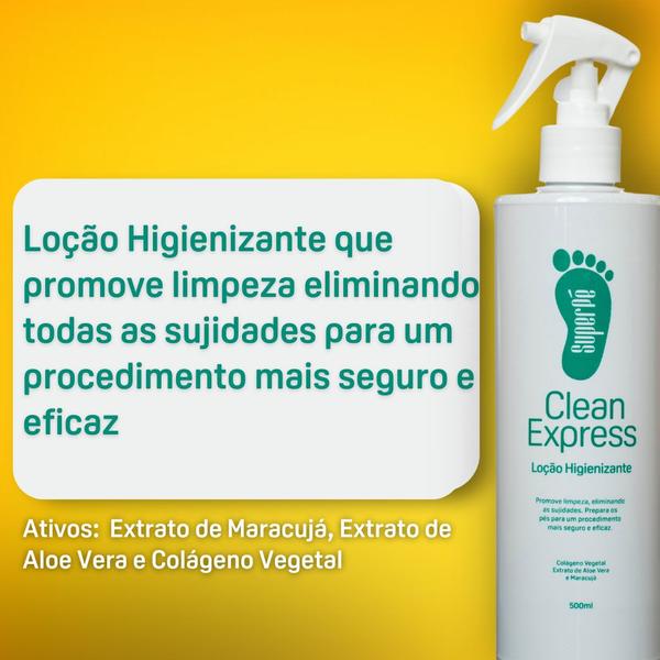 Imagem de Loção Higienizante Clean Express Hidratante Super Pé 500ml