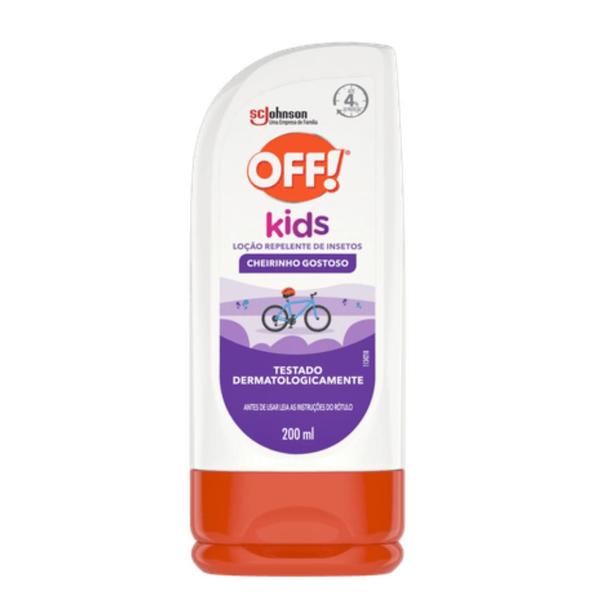 Imagem de Loção Repelente de Insetos Kids Off 200ml  Sc Johnson