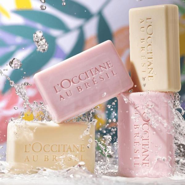 Imagem de LOCCITANE VIVRE JEITO LEVE E ALEGRIA SABONETE BARRA 4x75g