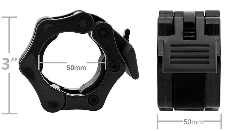 Lock Jaw Par Presilha Barra Olimpica 2 50mm - Odin Fit Imagem de Lock Jaw Par Presilha Barra Olimpica 2 50mm