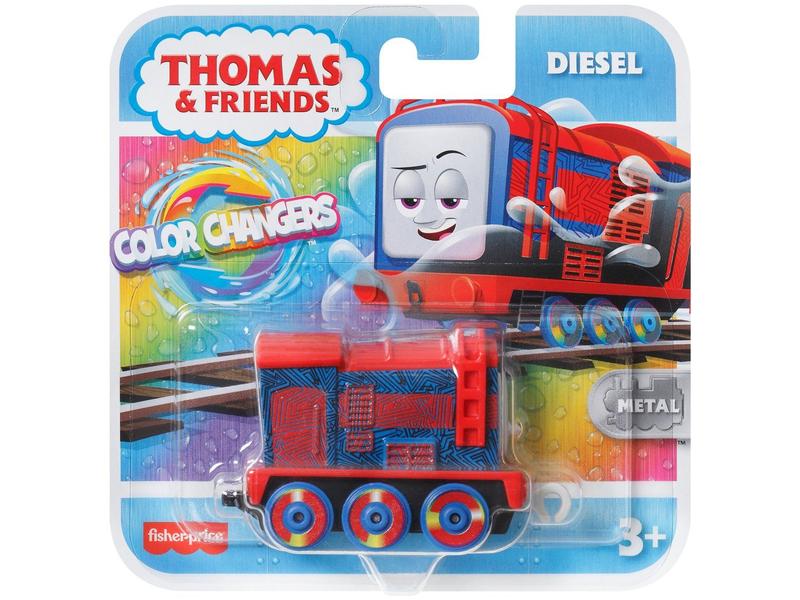 Locomotivas Metalizadas Thomas e Seus Amigos Colour Changers
