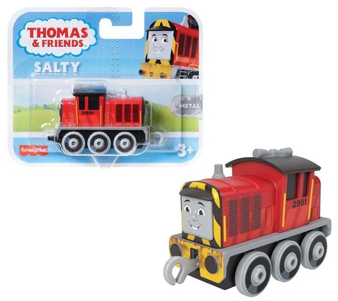 Imagem de Locomotivas Metalizadas Thomas e Seus Amigos Metal Engines - Salty - Thomas e Friends - Mattel - Fisher Price