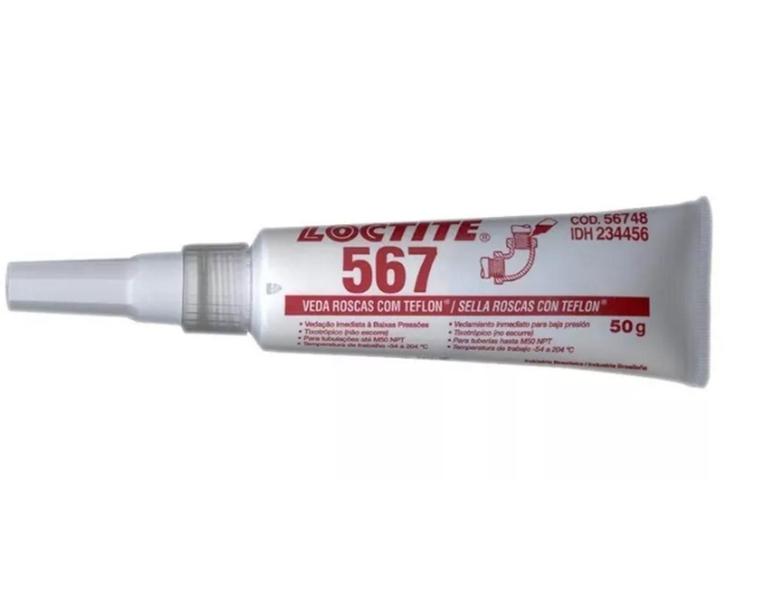 Imagem de Loctite 567 Veda Rosca Alta Resistência 50ml