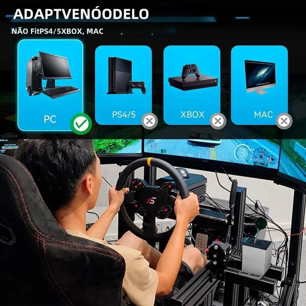 Imagem de Logitech G29/G25/G27/G920 Thrustmaster T300RS/GT PC USB H Gear Shifter Para Simracing HB-1014