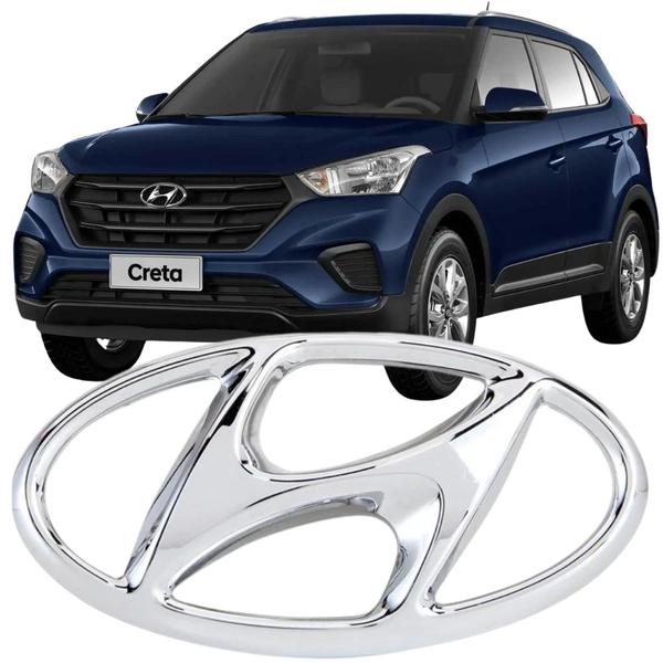 Imagem de Logo Emblema Grade Hyundai Creta 2019 2020 2021 2022