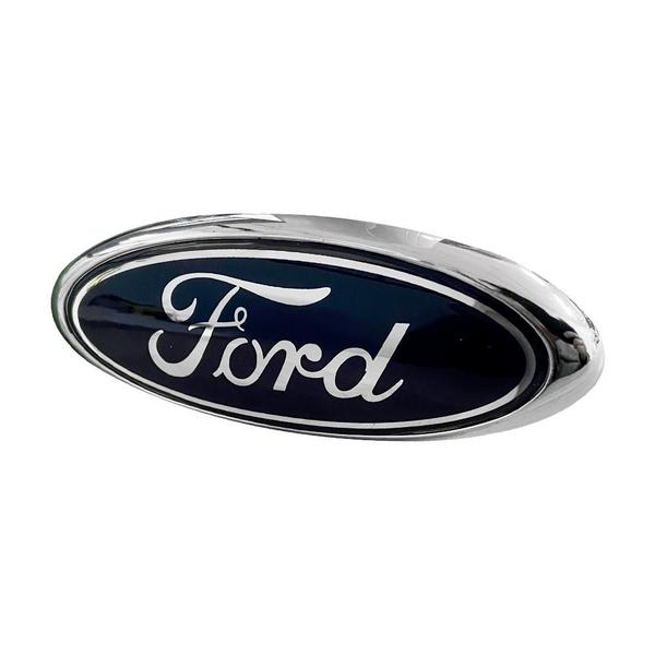 Imagem de Logo Oval Mala e Grade Frente New Fiesta 10 à 13 Novo Ka 