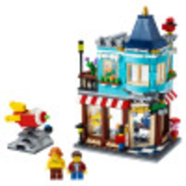 Imagem de Loja de brinquedos Lego Creator 3 em 1 Townhouse (554 peças)