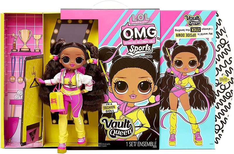 Imagem de Lol Surprise Omg Sports Doll Vault Quee Lider De Tocida 8979