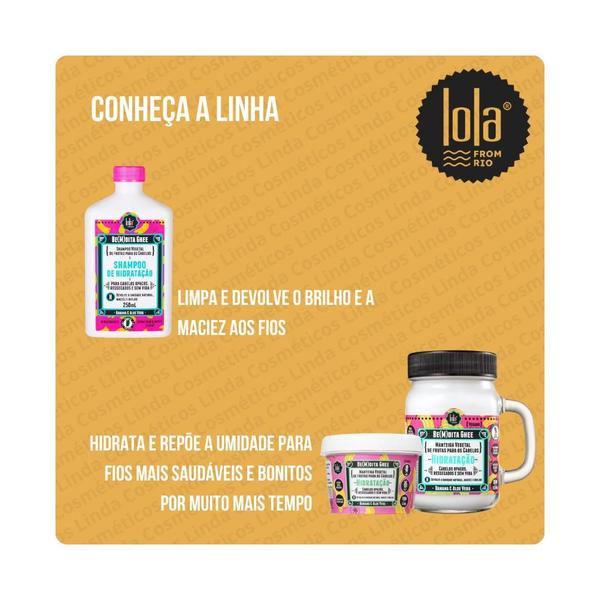 Imagem de Lola Bemdita Ghee Hidratação Masc 350ml + Óleo 50ml