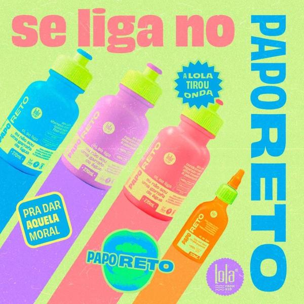 Imagem de Lola Papo Reto Sh 270ml + Cond 270ml