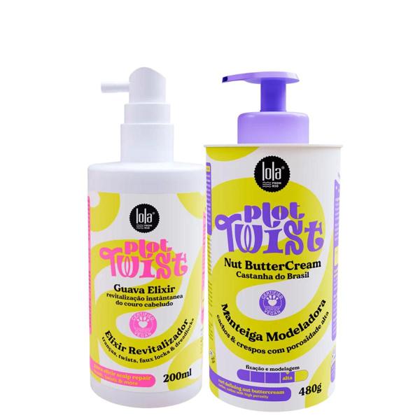 Imagem de Lola Plot Twist Guava Elixir 200ml +  Butter Cream 480ml