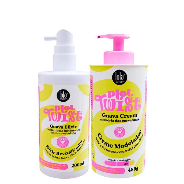 Imagem de Lola Plot Twist Guava Elixir 200ml +  Cream 480ml